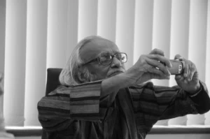 Qayyum Chowdhury portrait taken by bishwajit sarker, Top Portrait Photography in Bangladesh