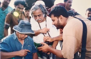 bishwajit sarker with humayun ahmend and anowar hossain